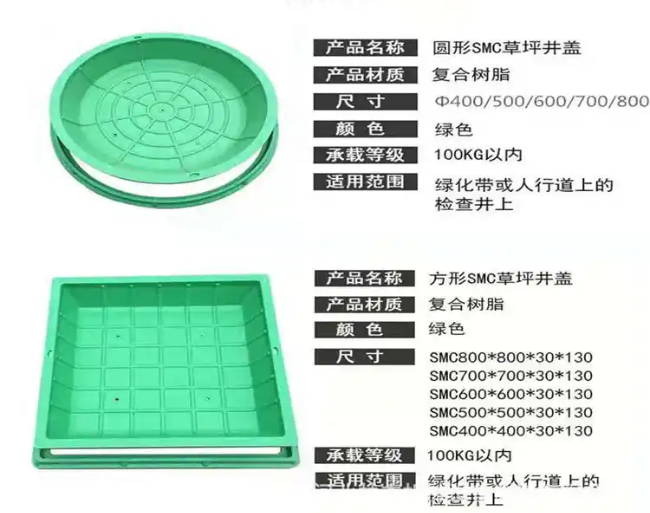 渑池树脂复合种植井盖展示